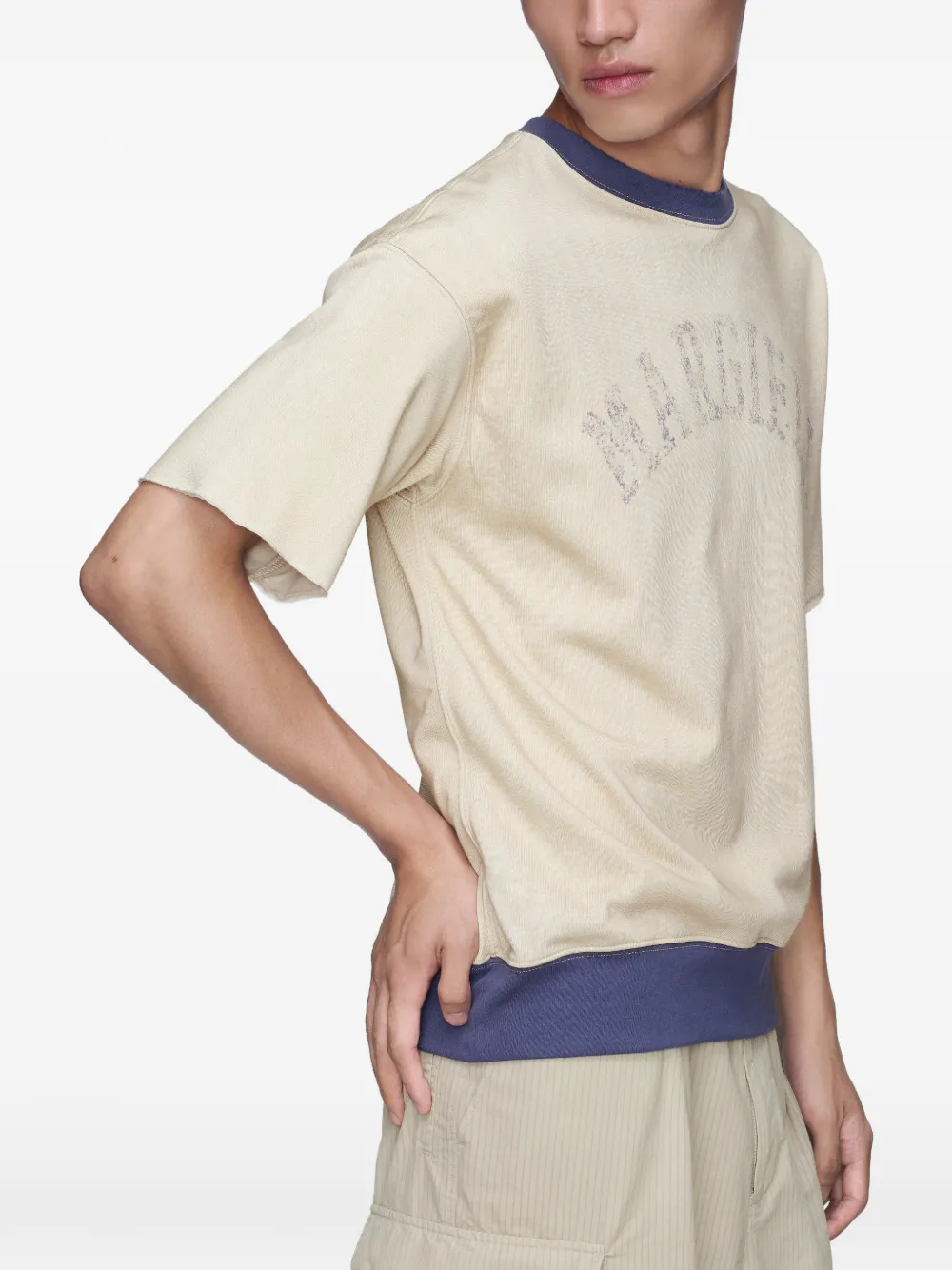 Maison Margiela Sweater met ronde hals Beige