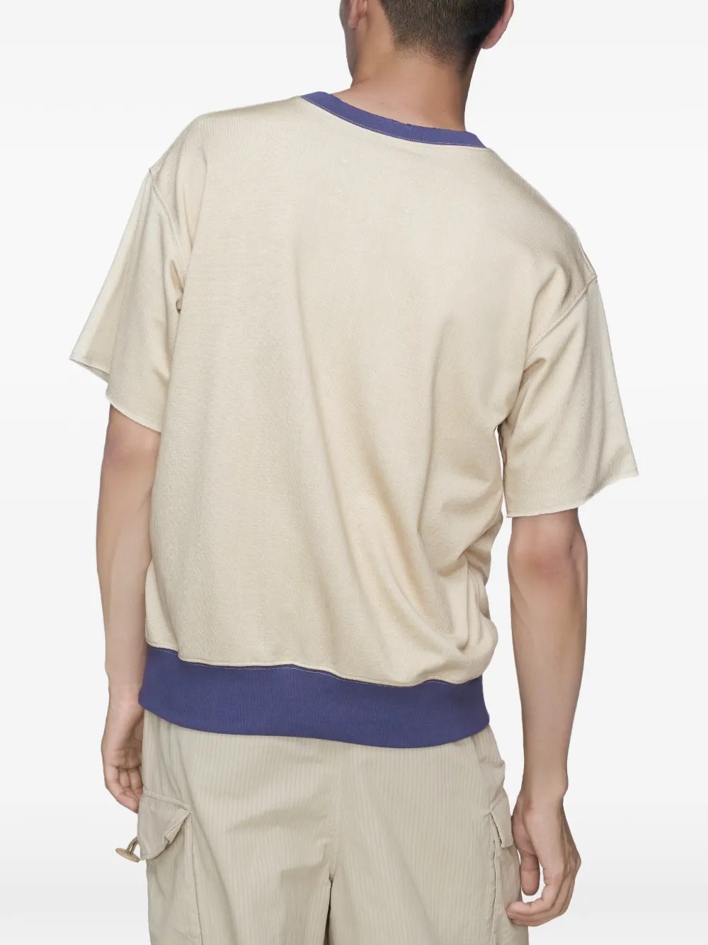 Maison Margiela Sweater met ronde hals Beige