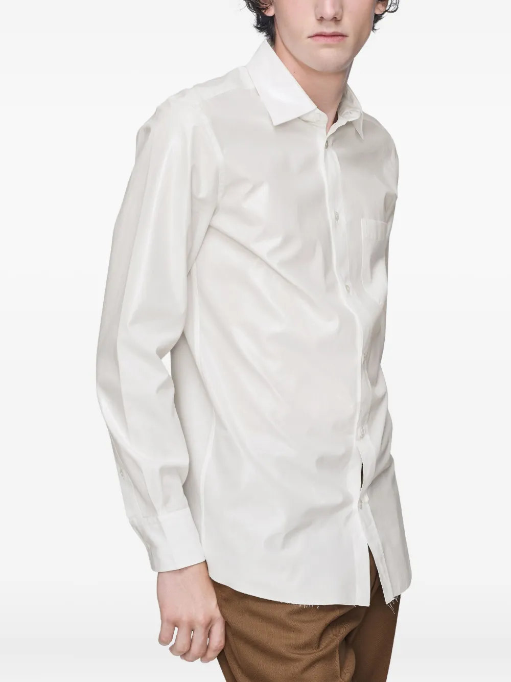 Maison Margiela Overhemd met lange mouwen Wit