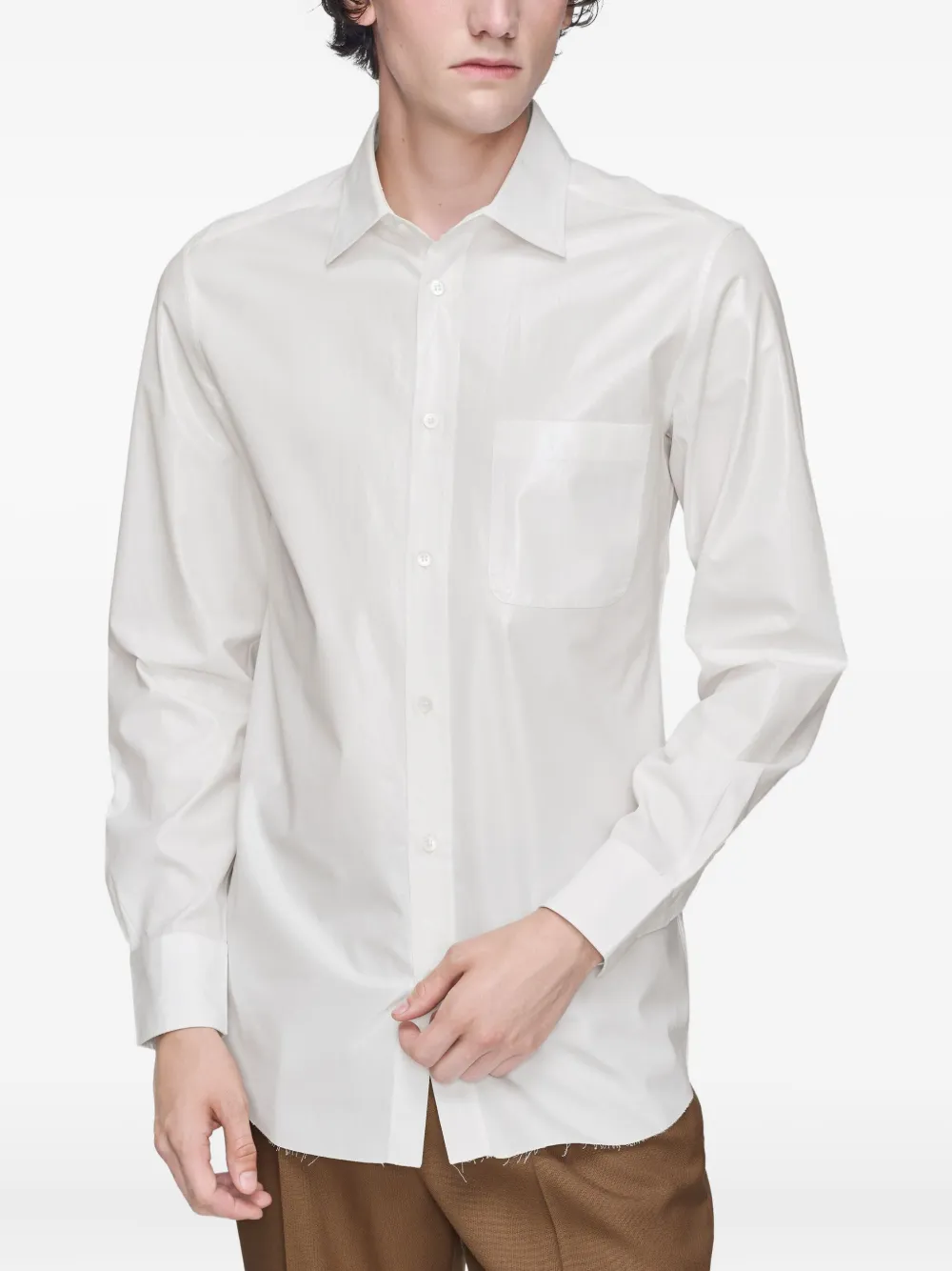 Maison Margiela Overhemd met lange mouwen Wit
