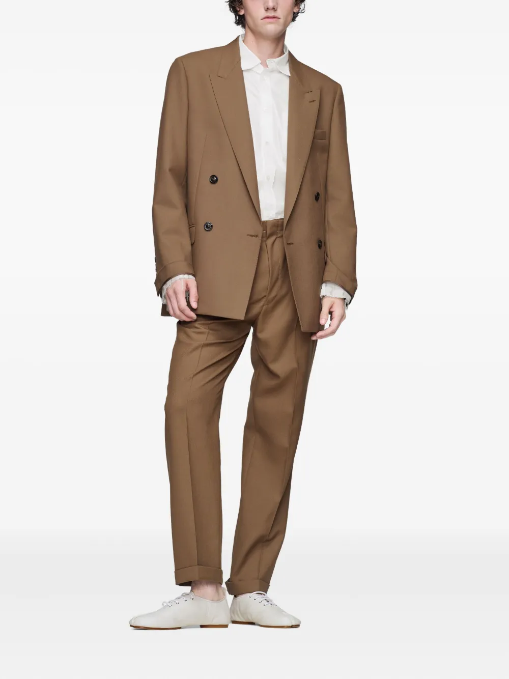 Maison Margiela long-sleeved shirt - Wit