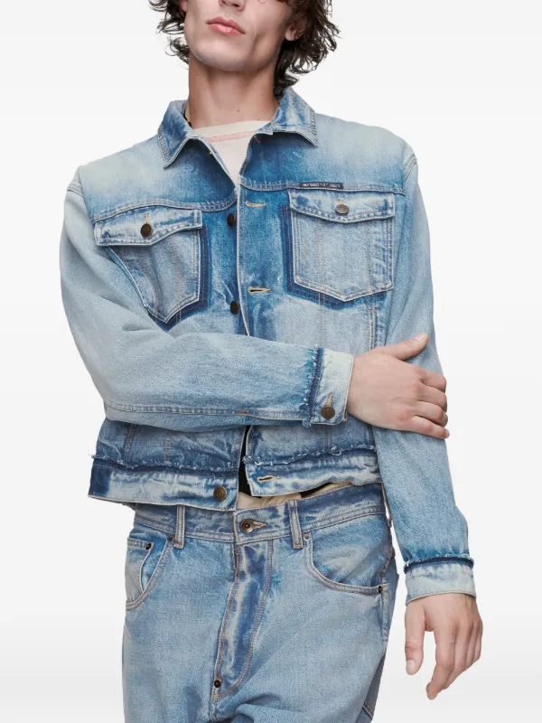 Maison Margiela ポケット ジャケット | ブルー | FARFETCH JP