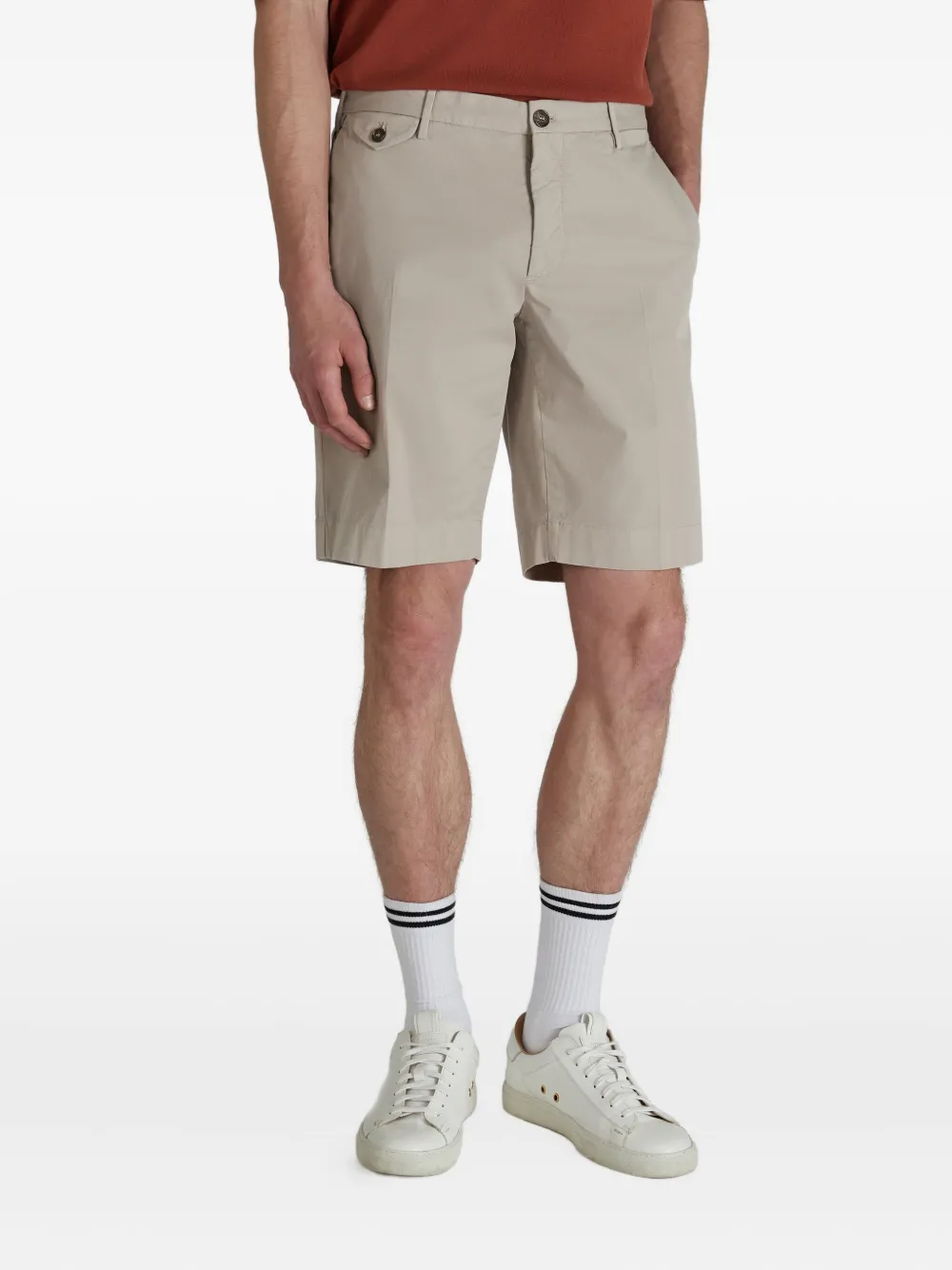 Incotex Royal Batavia bermuda shorts Beige