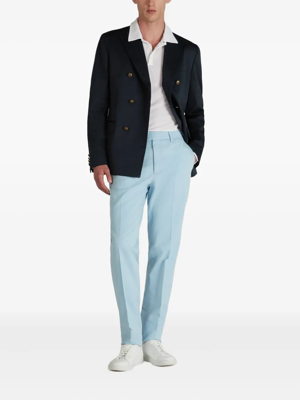 Incotex blazer de algodón con doble botonadura | Blazers | Image 2