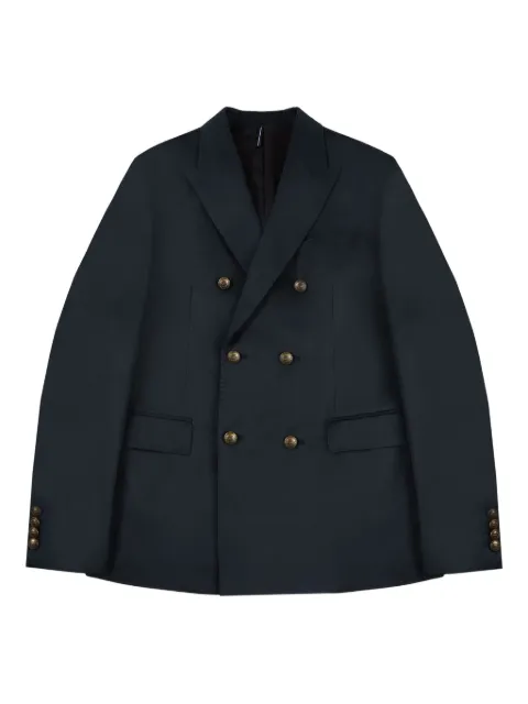 Incotex double-breasted cotton blazer