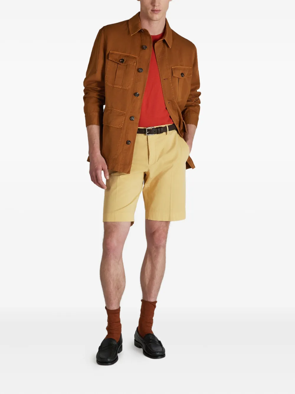 Incotex chamarra con botones | Sobrecamisas | Image 2