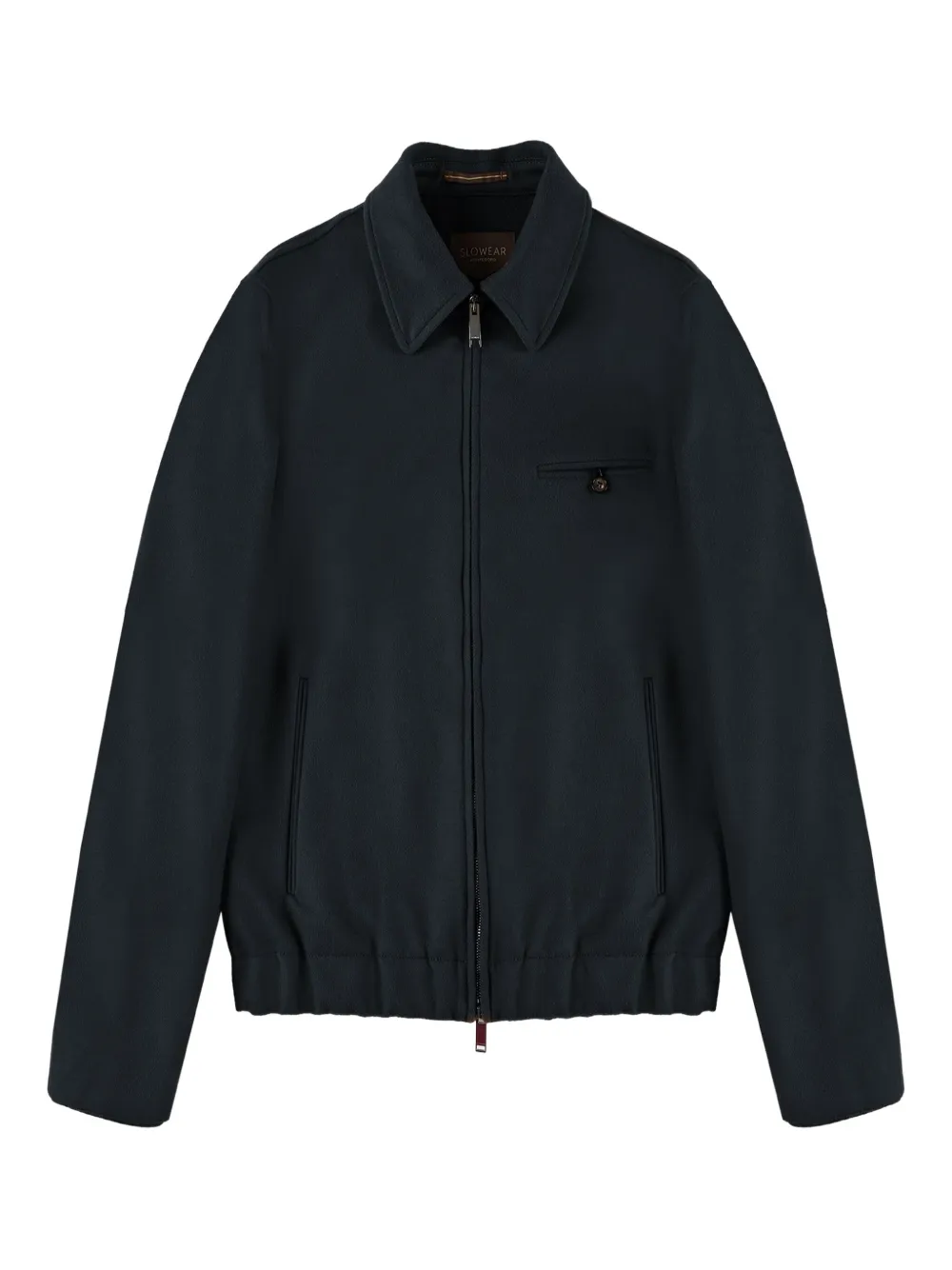 Montedoro Primo zip-up bomber jacket | Blue | Image 1
