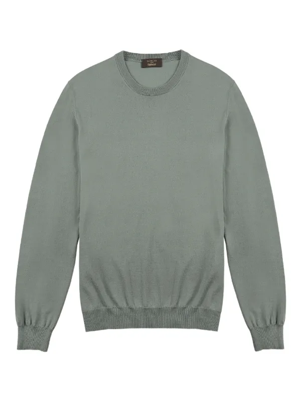 Zanone crew-neck Sweater | Green | FARFETCH