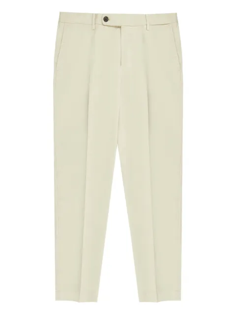 Incotex tapered cotton trousers