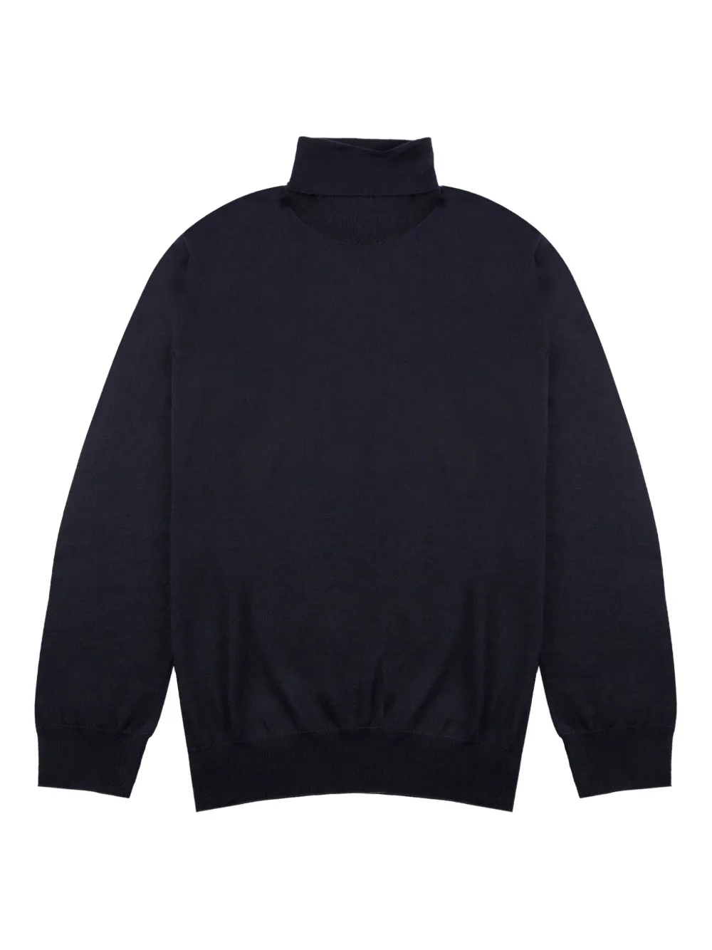 slowear turtleneck cashmere sweater | Blue | Image 1