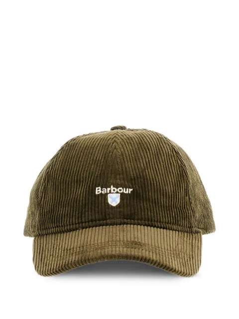 Barbour Preston corduroy logo cap