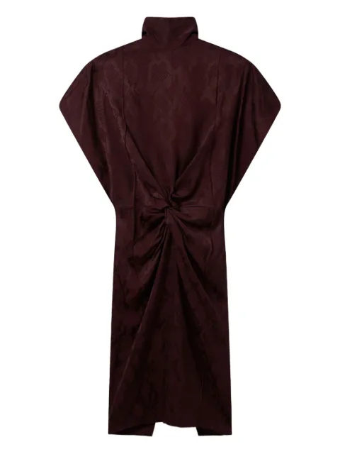 Stella McCartney snake-print midi dress
