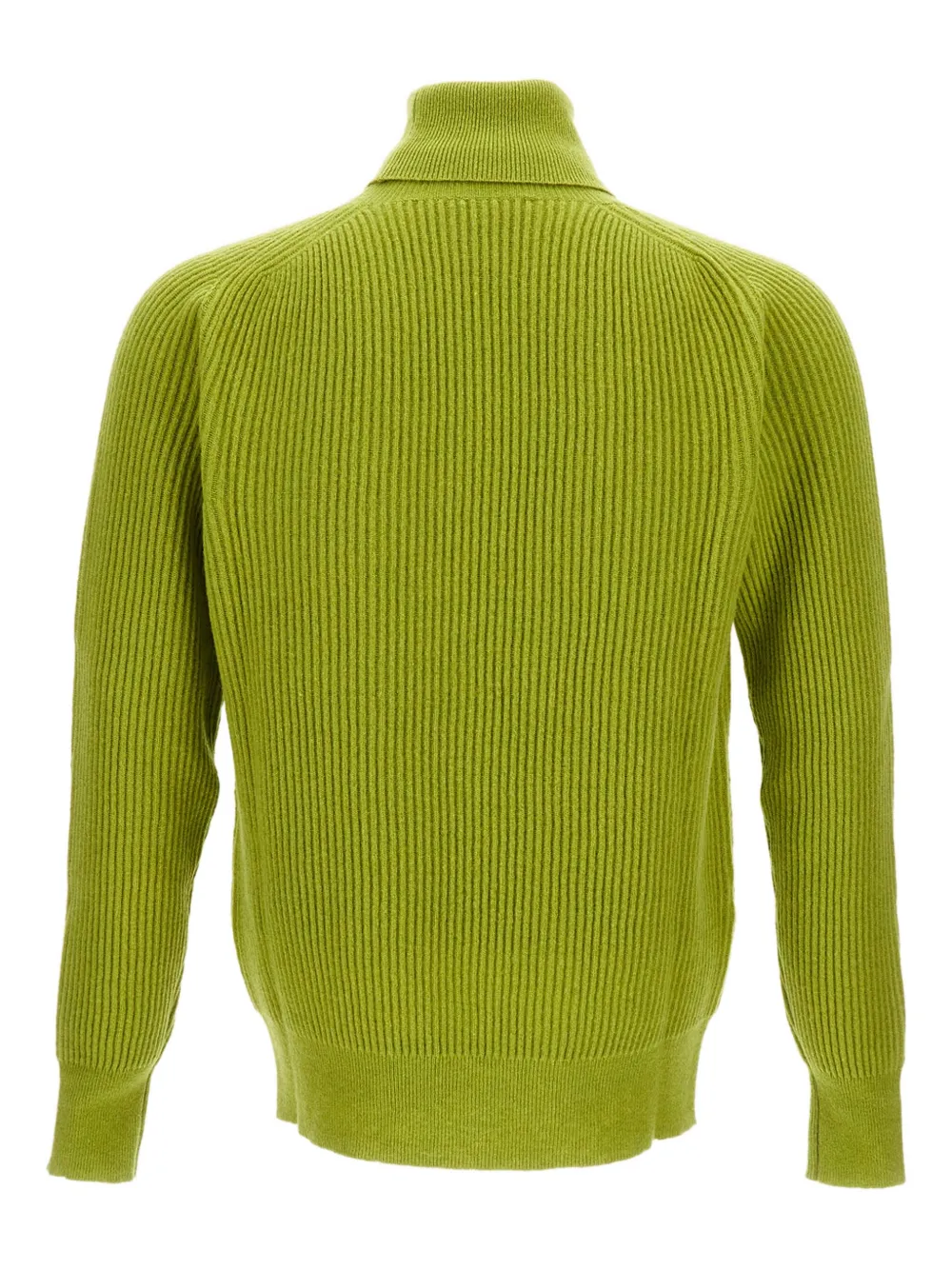 Customer Lovers turtleneck ribbed sweater - Groen