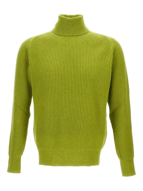Customer Lovers turtleneck ribbed sweater