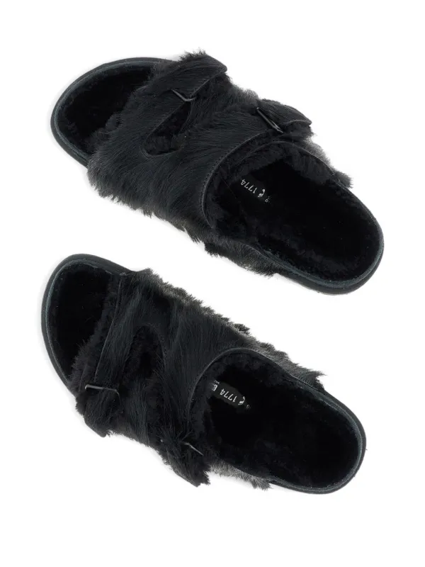 Birkenstock Zürich Buckled Sandals | Black | FARFETCH