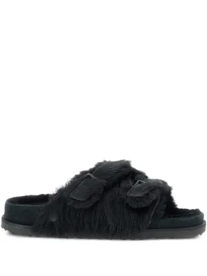 Balenciaga ロゴ プラットフォームサンダル | FARFETCH JP