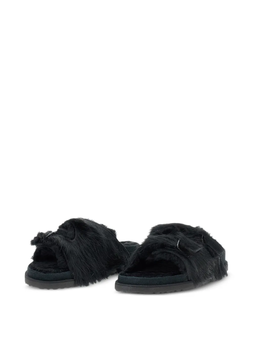 Birkenstock Zürich sandalen met gespen Zwart