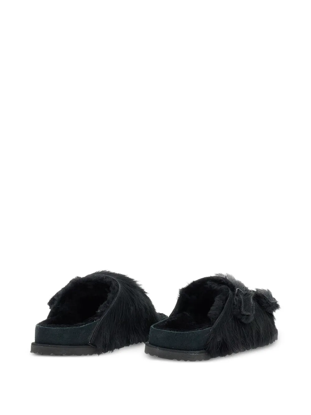 Birkenstock Zürich sandalen met gespen Zwart