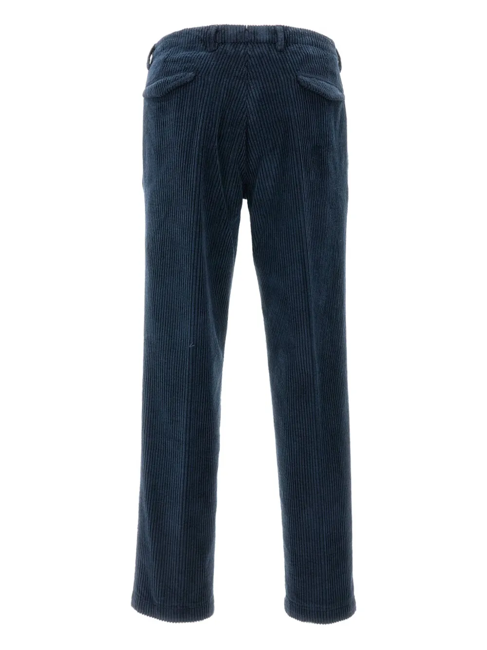 Briglia 1949 ribbed flap-pocket trousers - Blauw