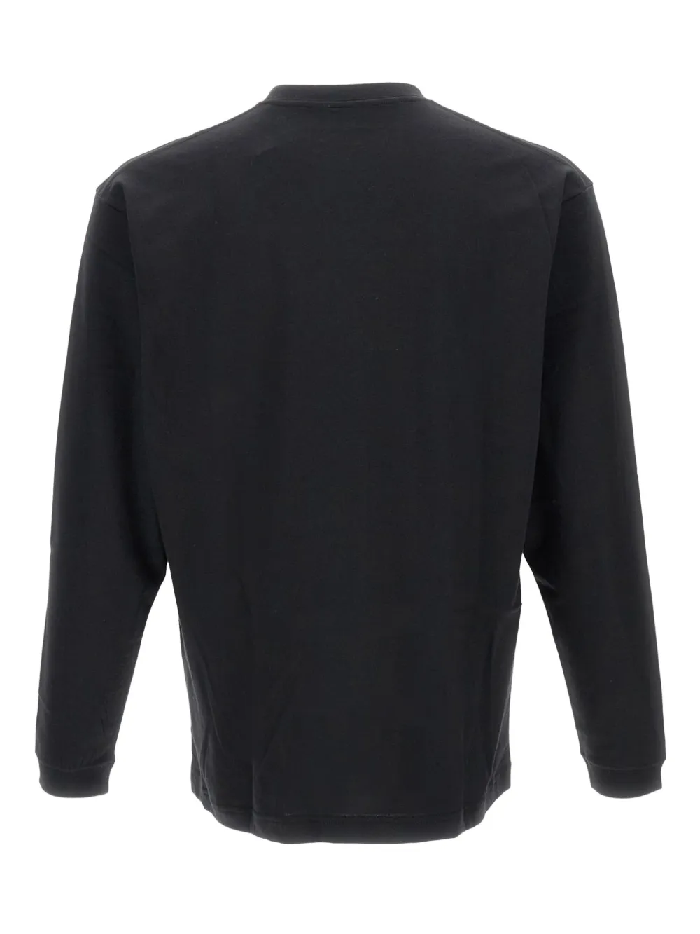 And Wander logo-print long-sleeve T-shirt - Zwart