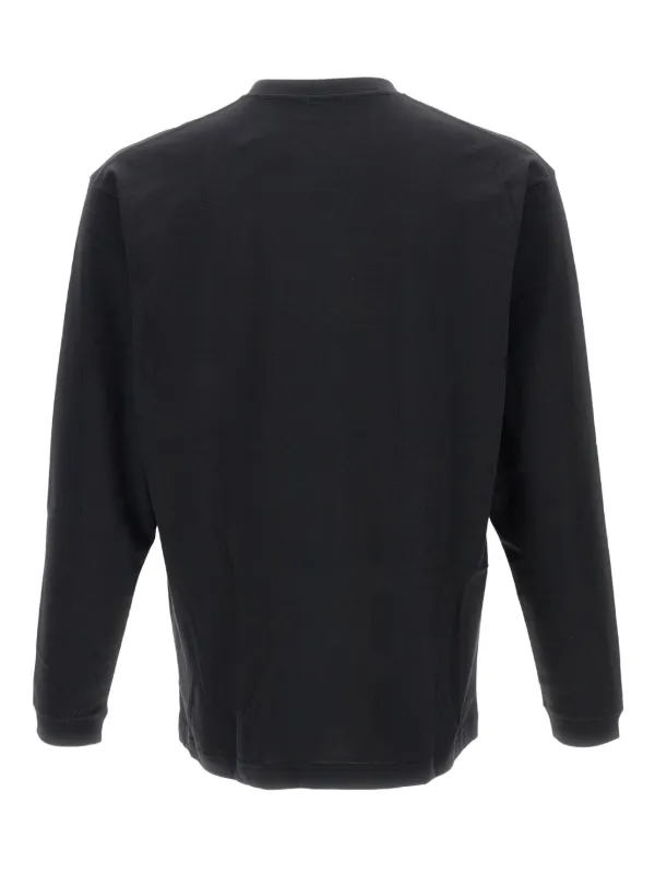 And Wander ロゴ ロングTシャツ | ブラック | FARFETCH JP