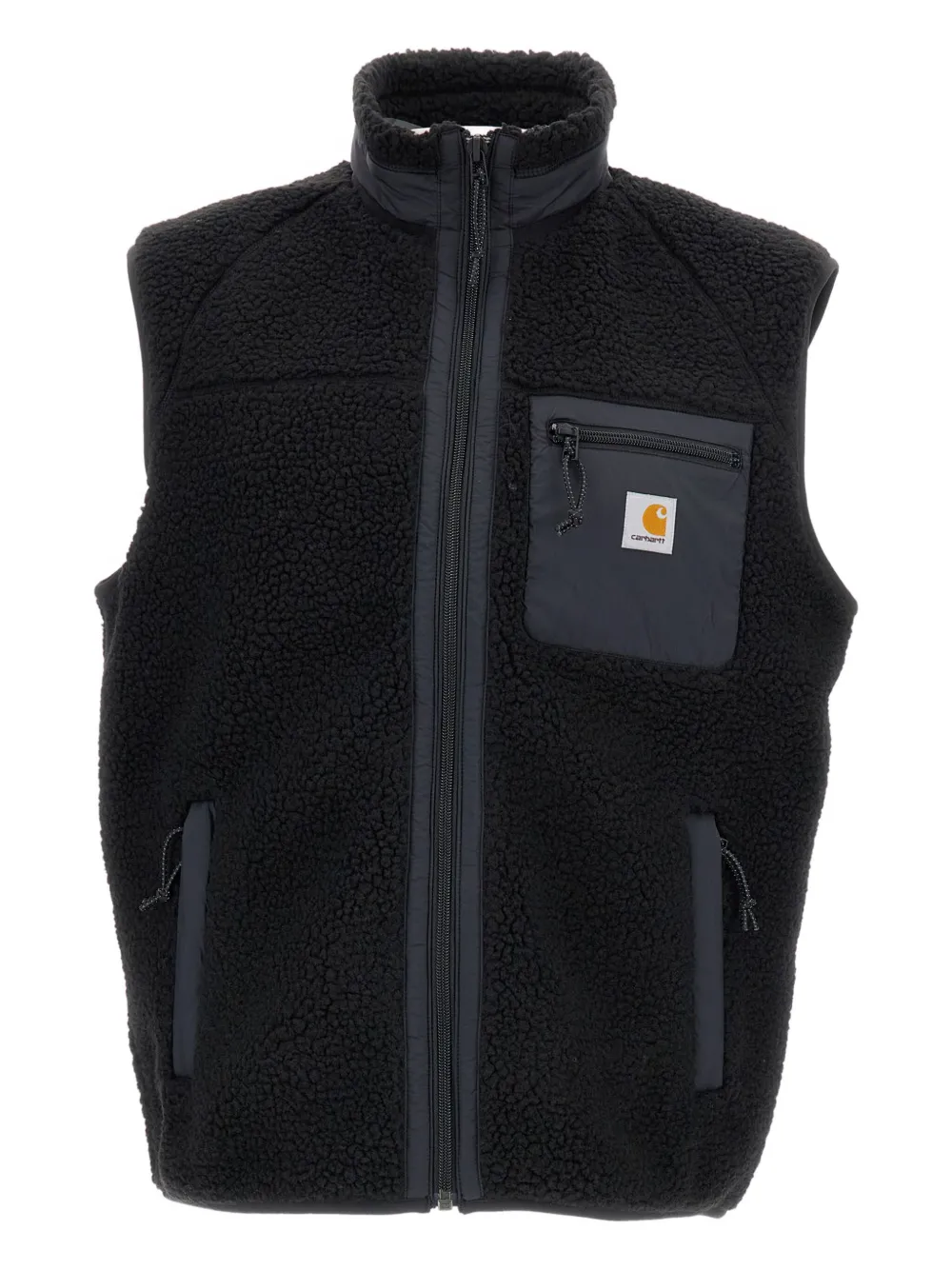 Carhartt WIP zip fleece gilet | negro | Image 1