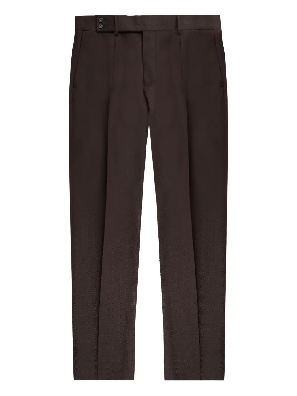 Incotex pleated drill trousers | Brown | Image 1