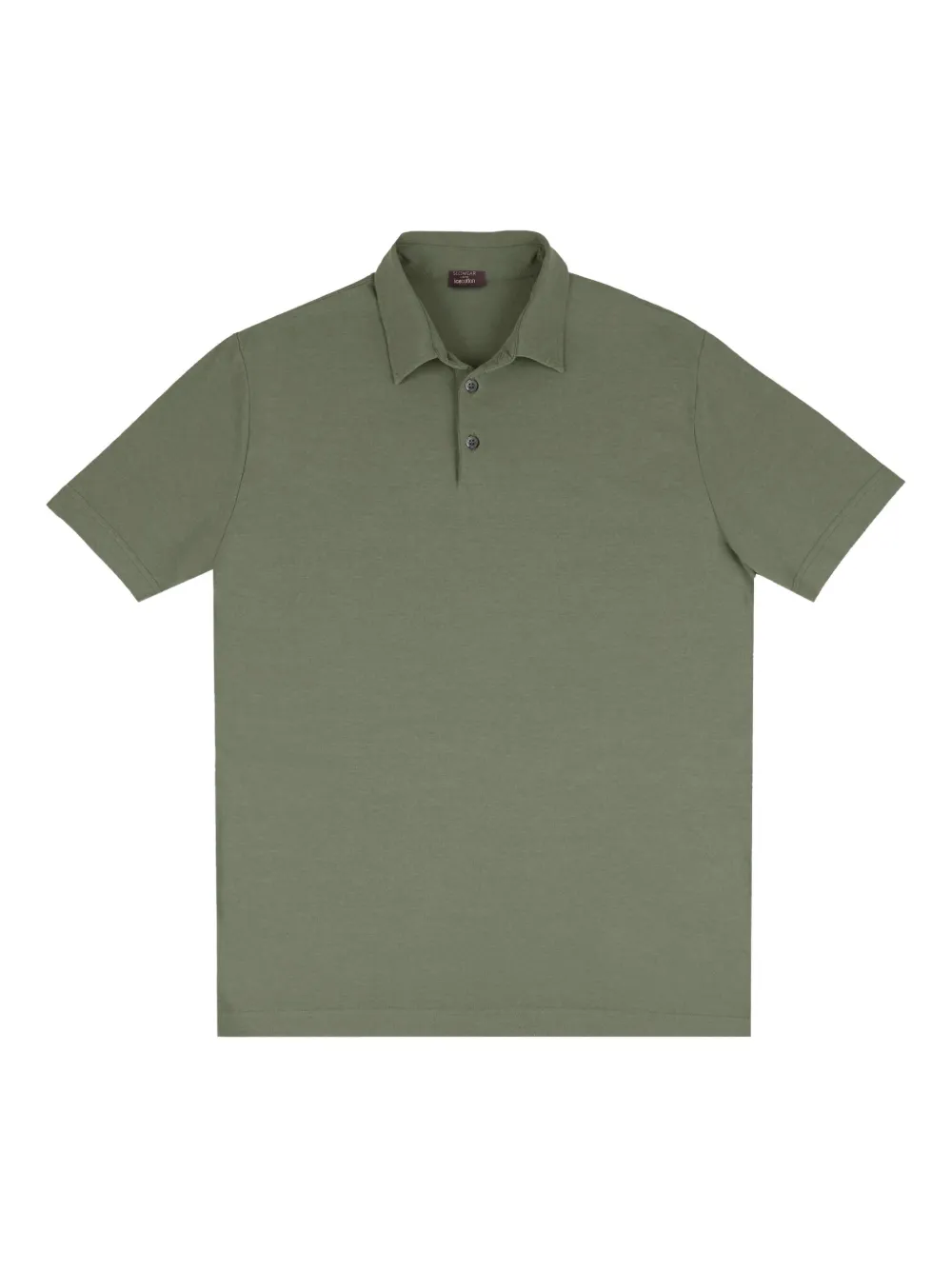 Zanone playera tipo polo con botones | verde | Image 1
