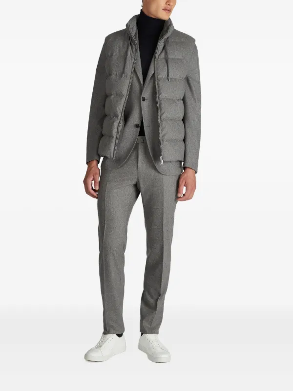 Incotex Flannel Trousers | Grey | FARFETCH ID