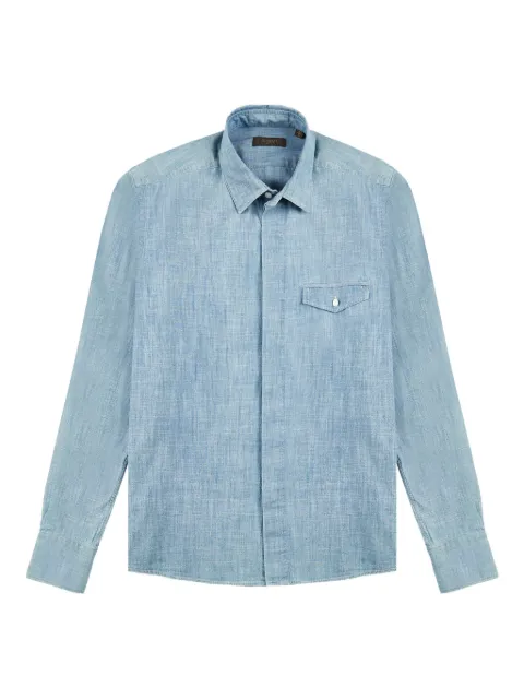 slowear chest-pocket shirt