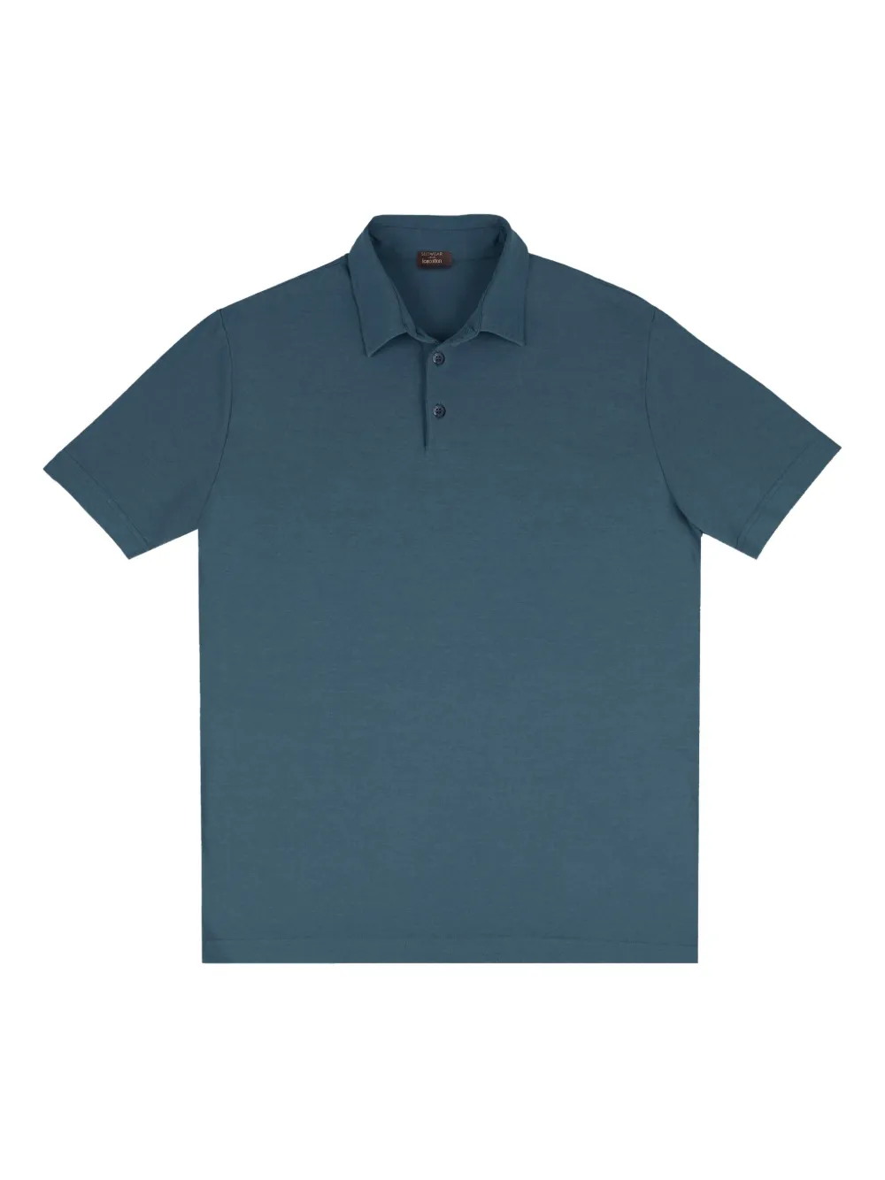 Zanone playera tipo polo con botones | azul | Image 1