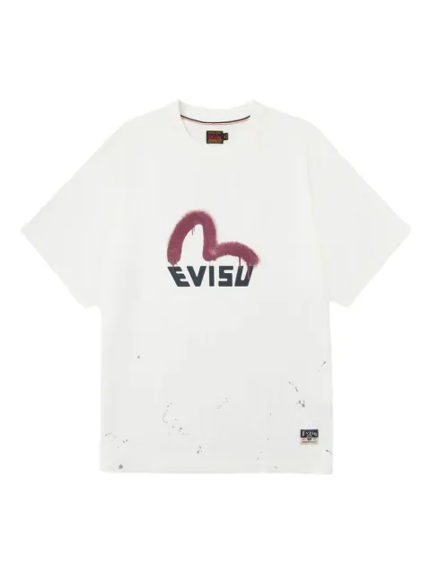 EVISU logo graphic T-shirt