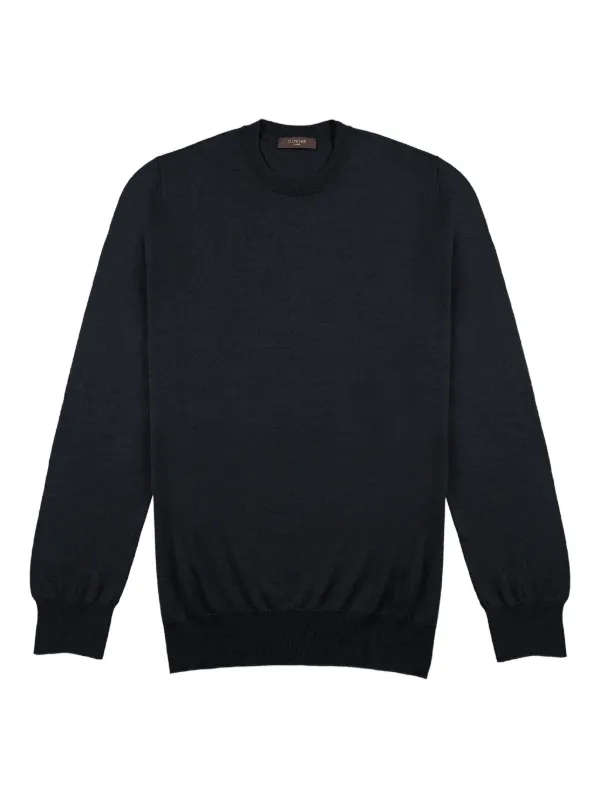Zanone crew-neck Sweater | Blue | FARFETCH