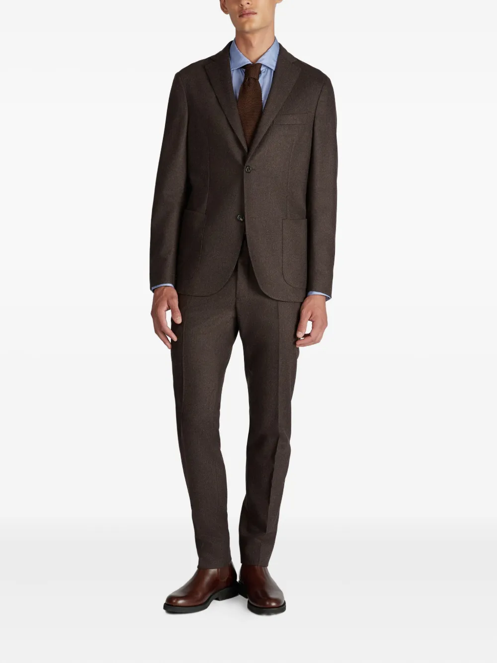 Incotex flannel trousers | Regular-Fit & Straight Leg Pants | Image 2