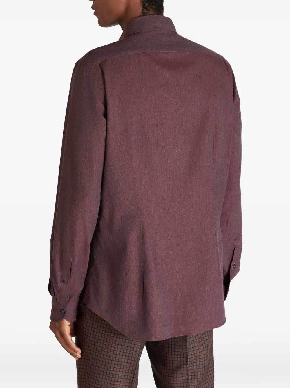 Glanshirt Cotton Shirt In Brown