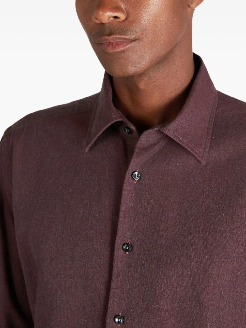Glanshirt Cotton Shirt In Brown