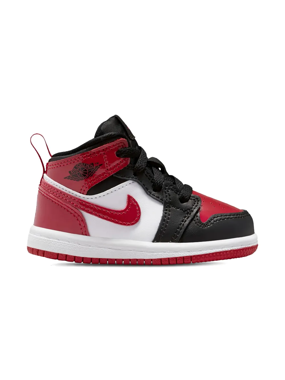 Jordan Kids Jordan 1 Mid SE sneakers - Rood