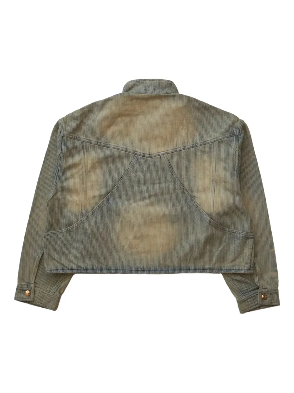 NAMESAKE chamarra de mezclilla Fox con rayas estampadas | Chamarras de mezclilla | Image 2