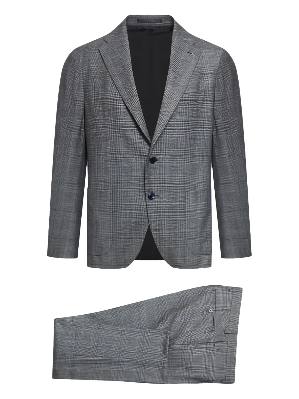 Tagliatore Prince Of Wales-check suit | Grey | Image 1