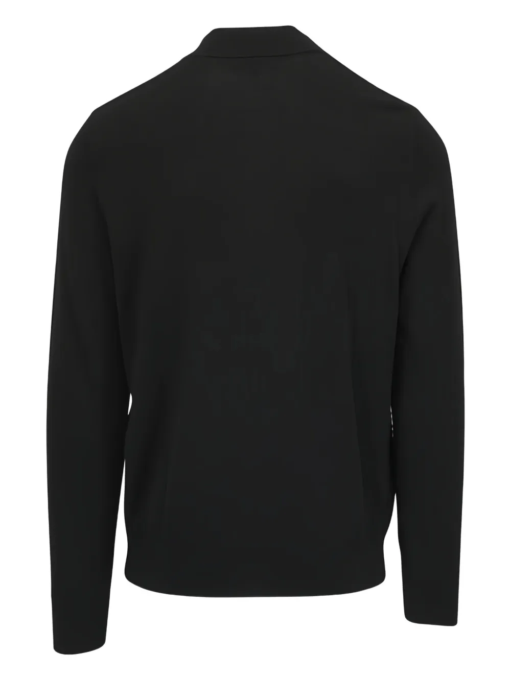 Pya textured zip sweater - Zwart