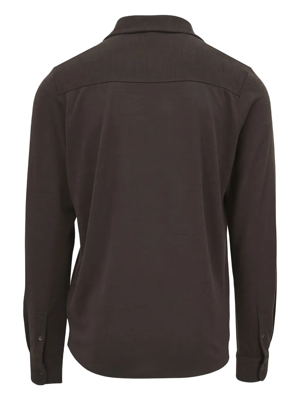 Wahts Edwards poloshirt met knopen - Bruin