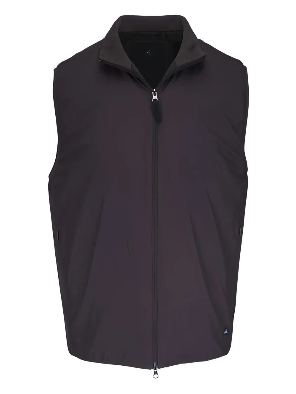 wahts Collon zip sleeveless gilet - Brown