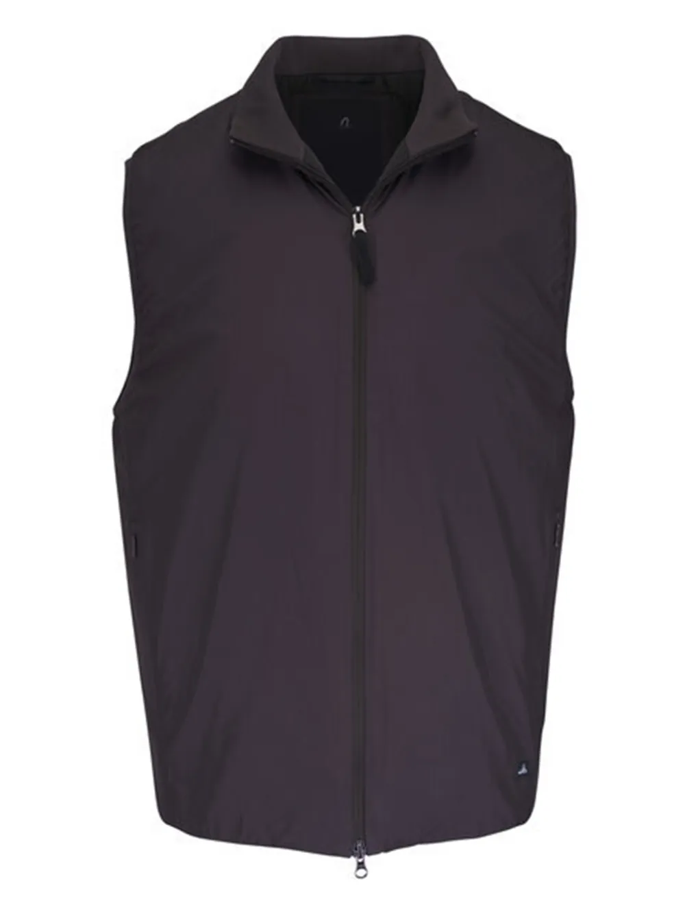 wahts Collon zip sleeveless gilet - Brown