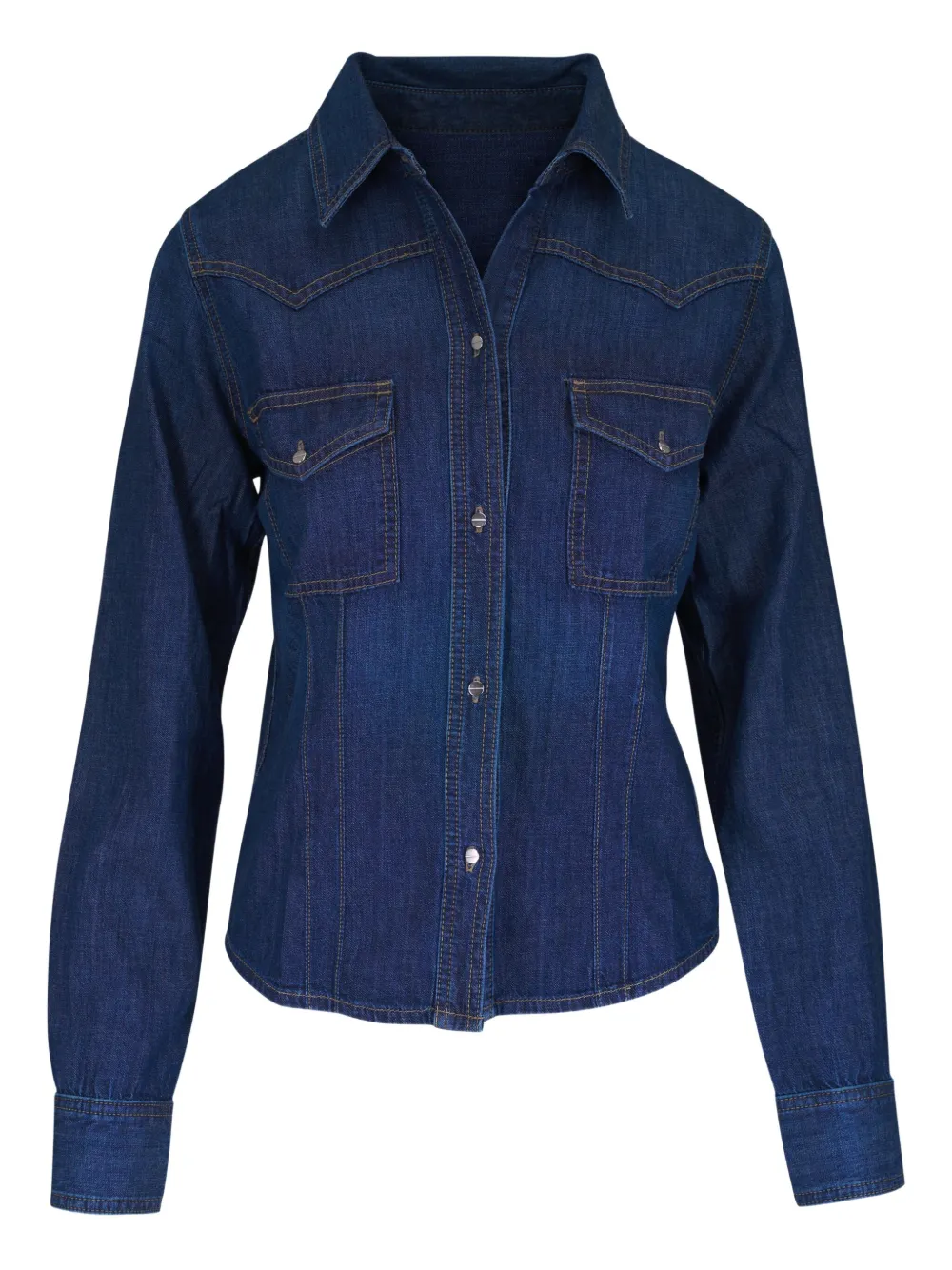 TWP camisa con bolsillos | azul | Image 1