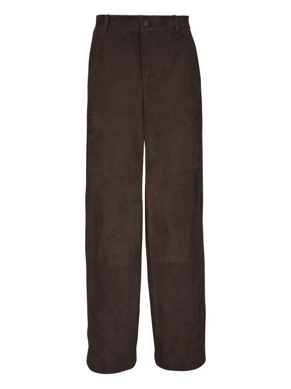Vince Panelled Trousers In Brown