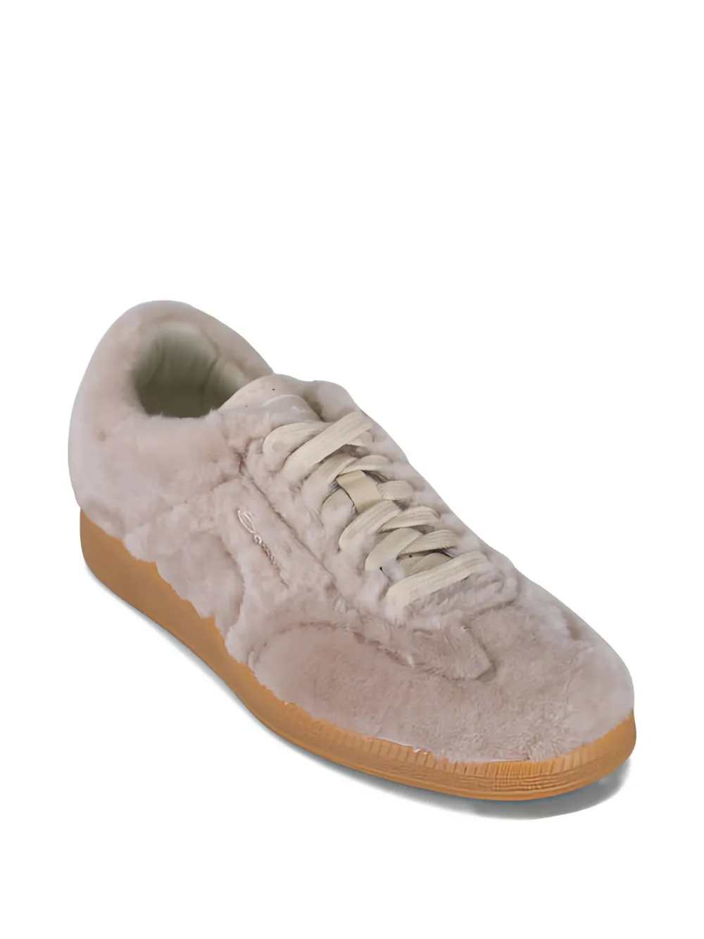 Santoni Olympic lace-up sneakers - Beige