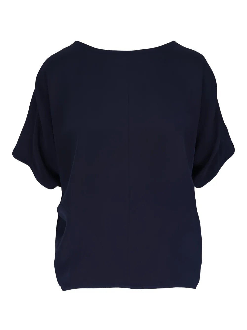 Zero + Maria Cornejo Rio short-sleeve round-neck top - Blau