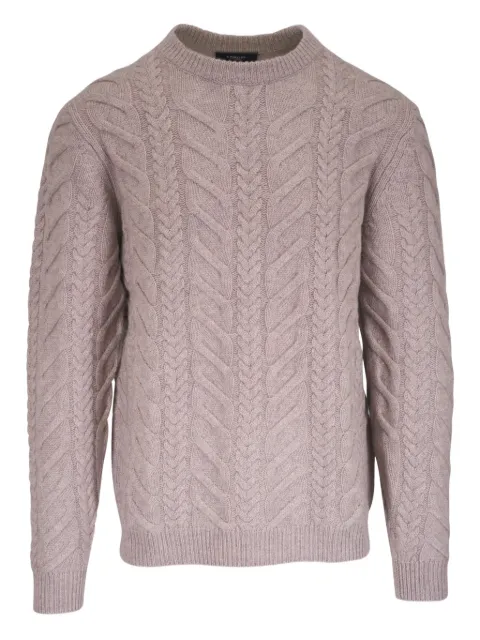Kinross Cashmere cable-knit sweater