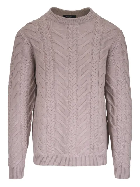 Kinross Cashmere cable-knit sweater