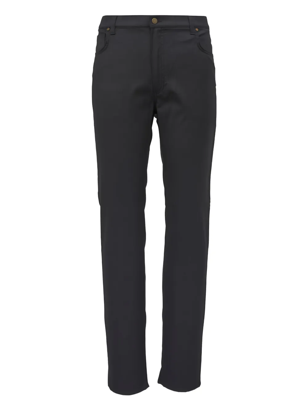 Maurizio Baldassari button detail Trousers | Grey | Image 1